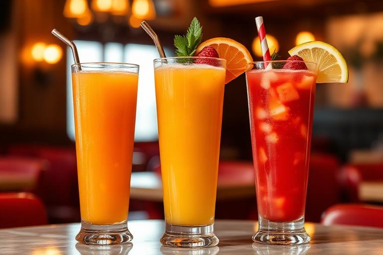 Fresh Fruit Juices (Orange, Mango, Cocktail)