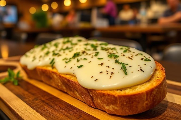 Garlic & Cheese Crust Bread